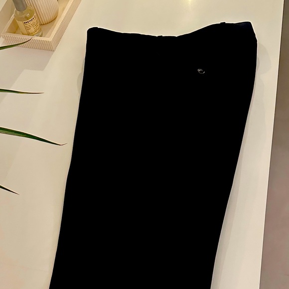 Emporio Armani Elegant Black Dress Pants - Picture 1 of 7